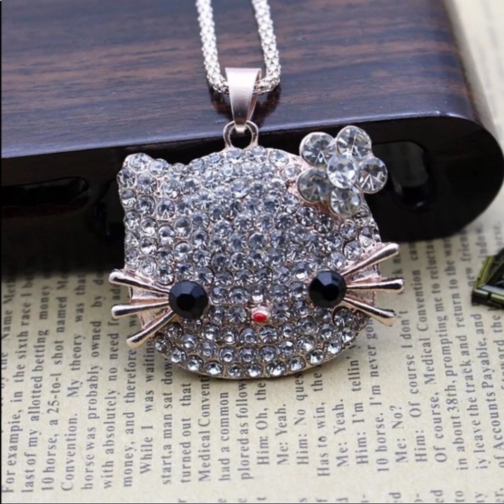 Hello Kitty Silver Necklace